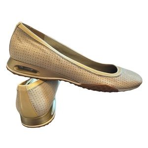 Cole Haan Nike Air Suede & Patent Leather Flats Size 9